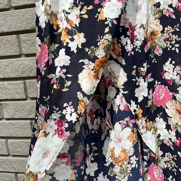 Chelsea Floral Maxi Wrap Dress Sz S - Picture 8 of 15